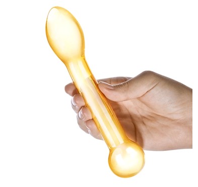 Szklane dildo analne - Glas Honey Dripper